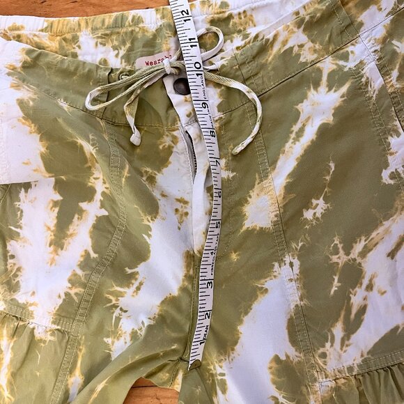 Wearables Boho Festival Tie-dyed Tiered Wide Leg Pants, Size Medium - Picture 10 of 11